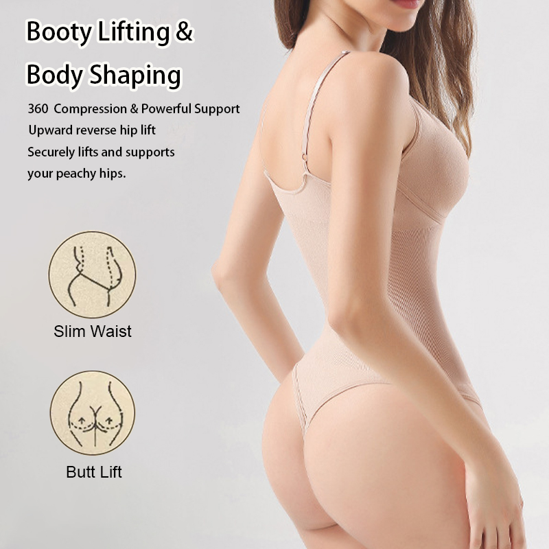 النساء سلس Shapewear Backless  - مراجعة Shapewear Bodysuit Firm وسعره